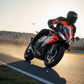 Milwaukee Leather Men's Black and Orange CE Armored All Season Textile Motorcycle Riding Jacket  - MPM1791