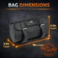 Milwaukee Performance SH625 Black PVC Large Curved Flap Tool Bag with Quick Release