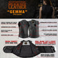 Milwaukee Leather Women's Bling V-Neck Leather Motorcycle Vest with Rhinestone Detail