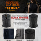 Milwaukee Leather Women's Bling V-Neck Leather Motorcycle Vest with Rhinestone Detail