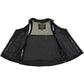 Milwaukee Leather Women's Bella Distressed Brown Leather Motorcycle Vest with Side Laces - LKL4719