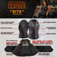 Milwaukee Leather Women's Dita Black Motorcycle Leather Vest w/ Riveted Lapel Collar - LKL4720