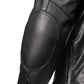 Milwaukee Leather Men's Premium Black Leather Motorcycle Riders Jacket with CE Armor Protection - LKM17003