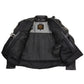 Milwaukee Leather LKM17007 Men's Premium Black Leather Motorcycle Bikers Rider Jacket w/ CE Armor