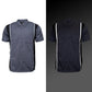 Milwaukee Motorcycle Clothing Co. Men’s Blk/Grey Mechanic Work Shirt – w / Reflective Strip, Rider‑Built MDM11612