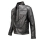 Milwaukee Leather Men's Leather Shirt Jacket with Removable Hoodie and Patch Access - MLM1614