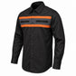 MMCC Men's Shift Crew Long Sleeve Vented Mechanic Shop Shirt - MMC16152