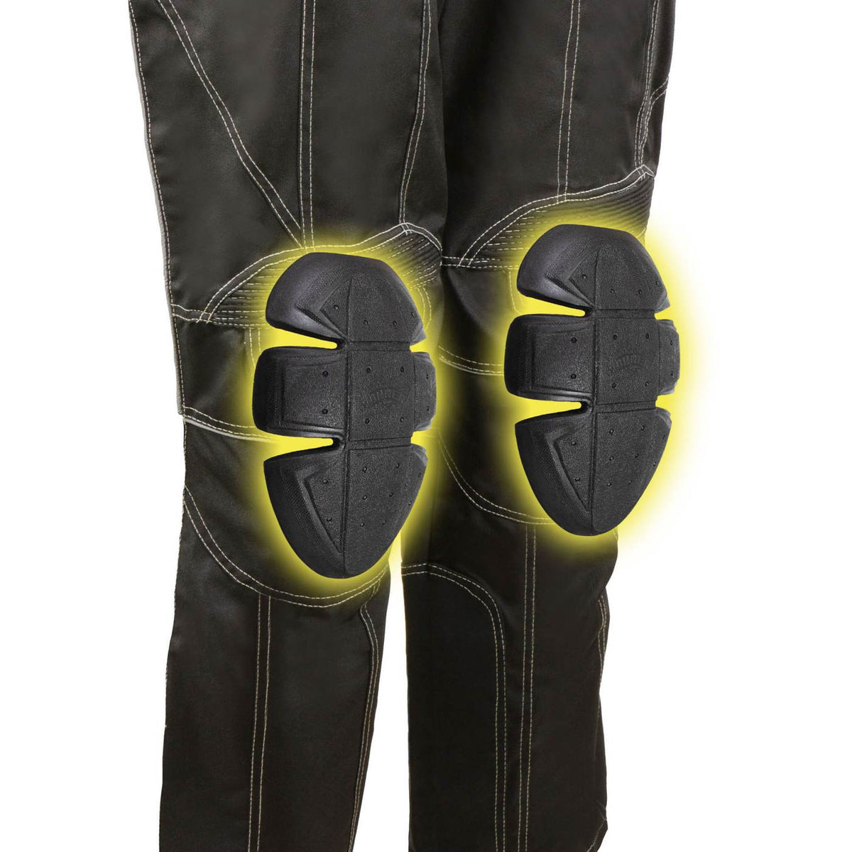 Milwaukee Leather MPM5729 Men's Black Tri-Tex Fabric Motorcycle Rider Pants w/ CE Armor Protection