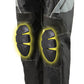 Milwaukee Leather MPM5730 Men's Black and Grey Tri-Tex Fabric Motorcycle Rider Pants w/ CE Armor Protection