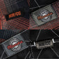 MMCC Men's 'Outlaw' Reversible Flannel Shirt - 100% Cotton Snap Front Plaid w/ Chest and Hand Pockets - MNG11800