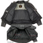 Milwaukee Leather LKM7005 Men's Premium Black Leather Racer Style Motorcycle Jacket with CE Armor