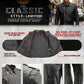 Milwaukee Leather Men's Classic Armored Black Leather Motorcycle Jacket w/ CE Armor - LKM17020