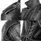 Milwaukee Leather Men's Live to Ride Classic Black Premium Leather CE Armored Motorcycle Jacket - Side Lace - LKM1706