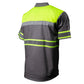 Milwaukee Motorcycle Clothing Co. Men’s Neon/Grey Mechanic Work Shirt – w / Reflective Strip, Rider‑Built MDM11615