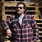 Milwaukee Leather MPM1637 Men's Plaid Mechanic Long Sleeve Flannel Biker Shirt