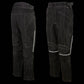Milwaukee Leather MPM5729 Men's Black Tri-Tex Fabric Motorcycle Rider Pants w/ CE Armor Protection