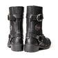 Milwaukee Leather Women's Premium Leather Motorcycle Riding Boots - Lace-To-Toe Harness - Zipper Closure - MBL9391