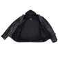 Milwaukee Leather Men's Leather Shirt Jacket with Removable Hoodie and Patch Access - MLM1614