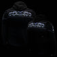 Milwaukee Leather Men's Vengeance Black Armored Textile Motorcycle Jacket with Skull Embroidery - MPM17019
