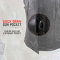 Milwaukee Leather Women's Tara Black Leather Motorcycle Rider 2-in-1 Convertible Hoodie Jacket Vest
