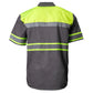 MMMCC Men’s Safeway Green/Grey Mechanic Rider Ready Shirt w/ Reflective Strip MDM11615