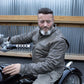 Milwaukee Leather MLM1503 Men's Distressed Brown Racer Motorcycle Vented Leather Rider Jacket