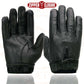 Milwaukee Leather SH226D Men's Black Unlined Leather Lightweight Motorcycle Hand Gloves W/ Wrist Zipper Closure