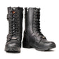 Milwaukee Leather Women's Premium Leather Motorcycle Riding Boots - Lace-To-Toe Harness - Zipper Closure - MBL9391