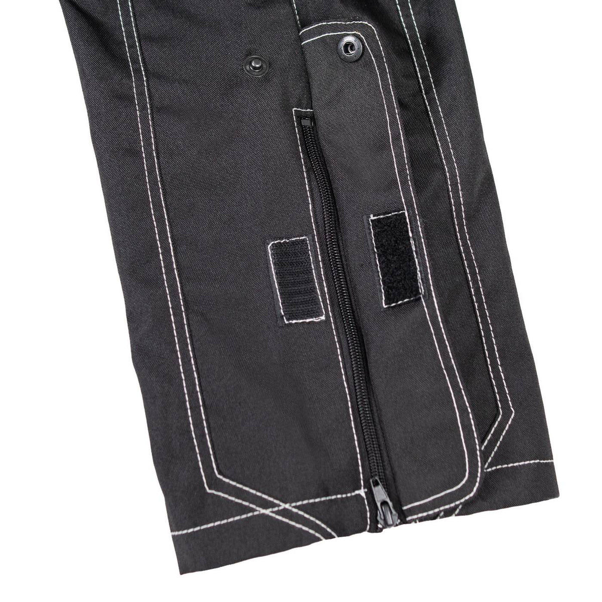 Milwaukee Leather MPM5729 Men's Black Tri-Tex Fabric Motorcycle Rider Pants w/ CE Armor Protection