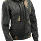 Milwaukee Leather MPL2779 Women's Mossy Oak Eclipse Zipper Front Hoodie