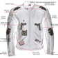 Milwaukee Leather LKM7005 Men's Premium Black Leather Racer Style Motorcycle Jacket with CE Armor