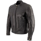 Milwaukee Leather LKM7006 Men's Classic Retro Distressed Brown Leather Jacket with CE Armor Protection