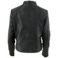 Milwaukee Leather LKL2735 Women's Black Premium Leather Scuba Style Biker Jacket w/ Mandarin Collar