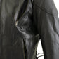 Milwaukee Leather LKM7009 Men's Flying Mayhem Skull Premium Black Leather Motorcycle Riders Jacket w/ CE Armor Protection