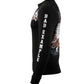 Biker Clothing Co. BCC117002 Men's Black 'Bad Example, You've Been Warned' Long Sleeve T-Shirt