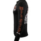 Biker Clothing Co. BCC117004 Men's Black 'Work Sucks, Let's Ride ' Long Sleeve T-Shirt