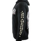 Biker Clothing Co. BCC118000 Men's Black '2nd Amendment Fought and Paid For' Motorcycle Skull Hoodie