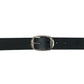 Hot Leathers BLA1132 Men's Don't Thread On Me Black Leather Belt w/ Interchangeable Buckle - 1.5 inches Wide