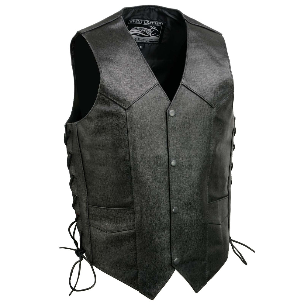 mens black leather dress vest COOFANDY Men's Suit Vest Casual Leather Cowboy Vest Jacket Lightweight V-Neck Dress Waistcoats Halloween Clothes at Amazon Men's Clothing store