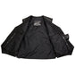 Event Leather ELL4900 Women's Classic Black Genuine Leather Side Laced Motorcycle Riders Vest w/ 9 Patches