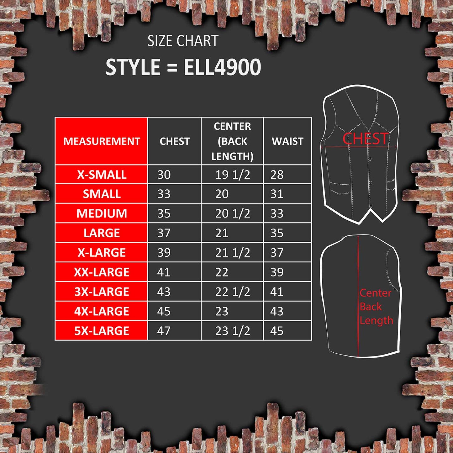 Event Leather ELL4900 Women's Classic Black Genuine Leather Side Laced Motorcycle Riders Vest w/ 9 Patches