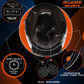 Milwaukee Helmets H7000 Glossy Black Mayday Modular Full Face Wireless Motorcycle Helmet-Stream Music-Phone Calls