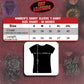 Hot Leathers GLR1412 'Sugar Woman' Ladies Black T-Shirt