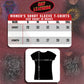 Hot Leathers GLR1520 American Flag Crosses Ladies Black T-Shirt