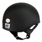 Hot Leathers HLT68-SP Flat Black The O.G. No Logo Motorcycle DOT Skull Cap Half Helmet Biker