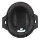 Hot Leathers HLD1050 Glossy Silver Motorcycle DOT Approved Skull Cap Half Helmet Biker