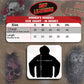 Hot Leathers GLZ4009 Women's Asphalt Angel Black Zipper Hoodie