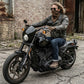 Milwaukee Leather Unisex Brown Leather Neck Warmer - Fleece-Lined Cold Weather Motorcycle Face Cover - MP7590