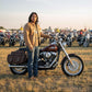 Milwaukee Leather MP8335RT Large Retro Brown PVC Zip-Off Throw Over Saddlebags