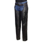 Milwaukee Leather Women's Leather Motorcycle Chaps w/ Embroidery Detail, Adjustable Fit Riding Gear - LKL16701